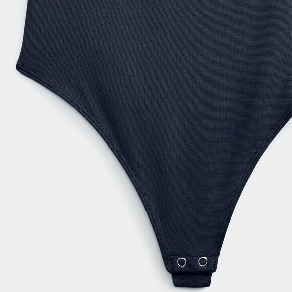 NWT Square Neck DL Nylon Bodysuit - Picture 3 of 3